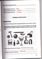 Chemija 8 klasei 1 dalis 19 puslapis nemokami pratybų atsakymai