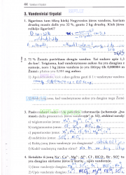 Chemija 9 klasei 1 dalis 44 puslapis nemokami pratybų atsakymai