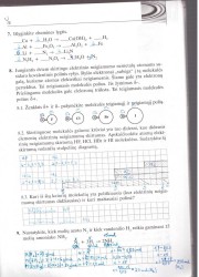 Chemija IX klasei 15 puslapis nemokami pratybų atsakymai