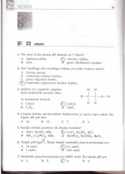 Chemija IX klasei 44 puslapis nemokami pratybų atsakymai