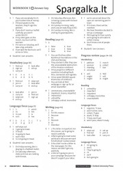 English plus 3 - 8 page nemokami pratybų atsakymai