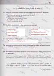 Lietuviu kalba 6 klasei 2 dalis 33 puslapis nemokami pratybų atsakymai