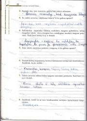 Lietuviu kalba 7 klasei 1 dalis 22 puslapis nemokami pratybų atsakymai