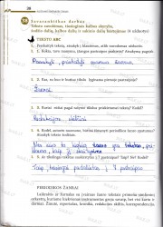 Lietuviu kalba 7 klasei 1 dalis 38 puslapis nemokami pratybų atsakymai