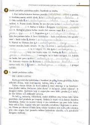 Lietuviu kalba 7 klasei 1 dalis 7 puslapis nemokami pratybų atsakymai