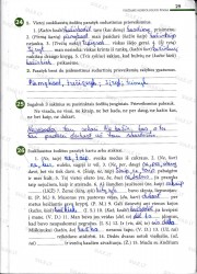 Lietuviu kalba 7 klasei 2 dalis 29 puslapis nemokami pratybų atsakymai