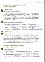 Lietuviu kalba 7 klasei 2 dalis 9 puslapis nemokami pratybų atsakymai