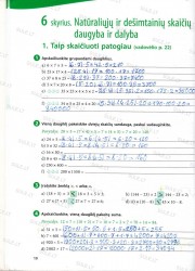 Matematika 5 klasei 10 puslapis nemokami pratybų atsakymai