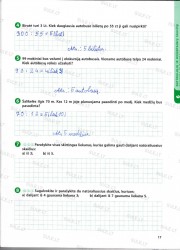 Matematika 5 klasei 17 puslapis nemokami pratybų atsakymai