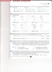 Matematika 6 klasei 1 dalis 11 puslapis nemokami pratybų atsakymai