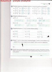 Matematika 6 klasei 1 dalis 17 puslapis nemokami pratybų atsakymai