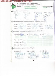 Matematika 6 klasei 1 dalis 22 puslapis nemokami pratybų atsakymai