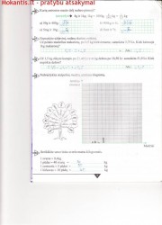 Matematika 6 klasei 1 dalis 5 puslapis nemokami pratybų atsakymai