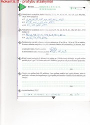Matematika 6 klasei 1 dalis 7 puslapis nemokami pratybų atsakymai