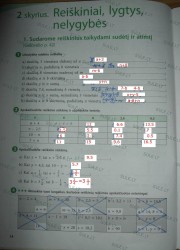 Matematika SOK 7 klasei 1 dalis 14 puslapis nemokami pratybų atsakymai