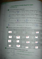 Matematika SOK 7 klasei 1 dalis 26 puslapis nemokami pratybų atsakymai