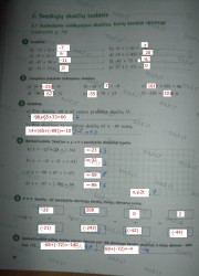 Matematika SOK 7 klasei 1 dalis 36 puslapis nemokami pratybų atsakymai