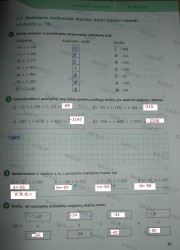 Matematika SOK 7 klasei 1 dalis 37 puslapis nemokami pratybų atsakymai