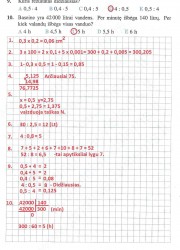 Matematika ir pasaulis 2 dalis 51 puslapis nemokami pratybų atsakymai