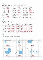 Matematika ir pasaulis 2 dalis 52 puslapis nemokami pratybų atsakymai