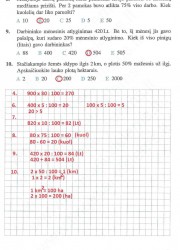 Matematika ir pasaulis 2 dalis 57 puslapis nemokami pratybų atsakymai