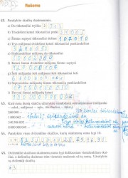 Matematika tau 5 klasei 1 dalis 20 puslapis nemokami pratybų atsakymai