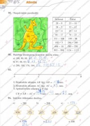 Matematika tau 5 klasei 1 dalis 36 puslapis nemokami pratybų atsakymai