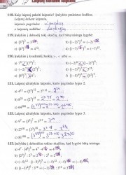 Matematika tau 7 klasei 1 dalis 38 puslapis nemokami pratybų atsakymai