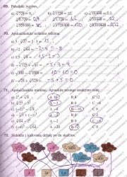 Matematika tau 8 klasei 1 dalis 21 puslapis nemokami pratybų atsakymai