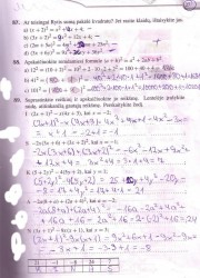 Matematika tau 8 klasei 1 dalis 27 puslapis nemokami pratybų atsakymai
