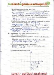 Matematika tau Plius 1 dalis 17 puslapis nemokami pratybų atsakymai