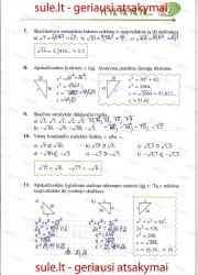 Matematika tau Plius 1 dalis 3 puslapis nemokami pratybų atsakymai