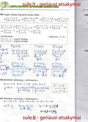 Matematika tau Plius 1 dalis 36 puslapis nemokami pratybų atsakymai