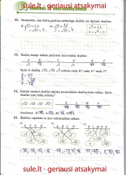 Matematika tau Plius 1 dalis 4 puslapis nemokami pratybų atsakymai