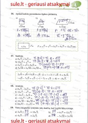 Matematika tau Plius 1 dalis 5 puslapis nemokami pratybų atsakymai