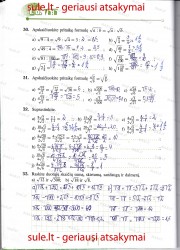 Matematika tau Plius 1 dalis 8 puslapis nemokami pratybų atsakymai